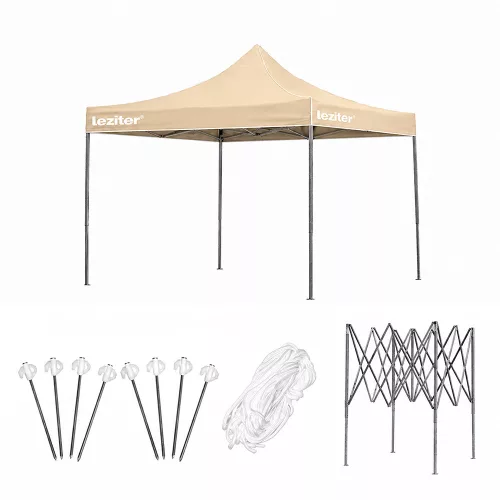 Sklopivi vrtni paviljon 3x3 m