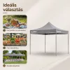 Sklopivi vrtni paviljon 3x4 m