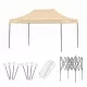Sklopivi vrtni paviljon 3x4,5 m
