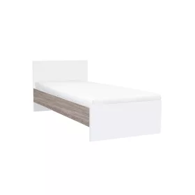 Miami bračni krevet 90x200 cm bijeli-yorkshirski hrast