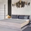 Miami bračni krevet bez okvira 180x200 cm York hrast-Sonoma hrast