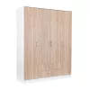 Oriama Miami 160x205 cm, Sonoma hrast i bijela