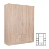 Oriemi Miami 160x205 cm Sonoma Oak-Sonoma Oak