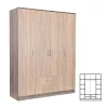 Oriama Miami 160x205 cm, Sonoma hrast i York hrast