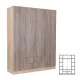 Ormar Miami 160x205 cm, York javor i Sonoma javor