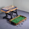 Stol za igre 4-u-1: stolni nogomet, stolni tenis, snooker i curling/bowling