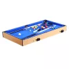 Stol za igre 4-u-1: stolni nogomet, stolni tenis, snooker i curling/bowling