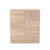 Komoda Miami, 2 vrata, 80x92 cm, Sonoma hrast-Sonoma hrast