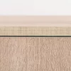 Komoda Miami, 2 vrata, 80x92 cm, Sonoma hrast-Sonoma hrast
