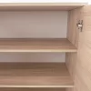 Komoda Miami, 2 vrata, 80x92 cm, Sonoma hrast-Sonoma hrast