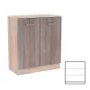 Komoda Miami, 2 vrata, 80x92 cm, York hrast-Sonoma hrast