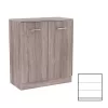 Komoda Miami s 2 vrata, 80x92 cm, jorkova hrastovina