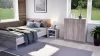 Komoda Miami s 2 vrata, 80x92 cm, jorkova hrastovina