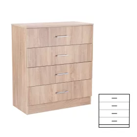 Komoda Miami s 4 ladice, 80x92 cm, Sonoma hrast-Sonoma hrast