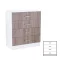 Komoda Miami s 4 ladice, 80x92 cm, jorkova hrast-bijela
