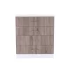 Komoda Miami s 4 ladice, 80x92 cm, jorkova hrast-bijela
