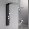 Malaga Black hidromasažni panel za tuš