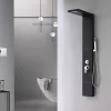 Malaga Black hidromasažni panel za tuš