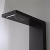 Malaga Black hidromasažni panel za tuš