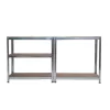 Robustna polica 150x70x30 cm, 150 kg, kromirana