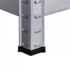 Robustna polica 150x70x30 cm, 150 kg, kromirana