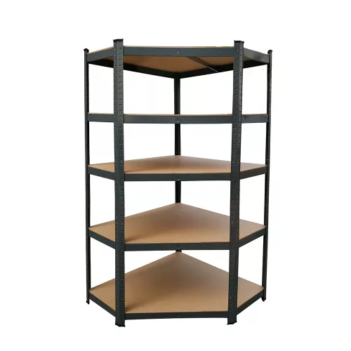 Čvrsta polica za kupaonicu, 180 x 70 x 40–40 cm, 175 kg, crna