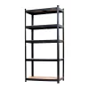 Robustna polica 180x90x40 cm, 175 kg, crna