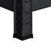 Robustna polica 180x90x40 cm, 175 kg, crna