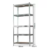 Robustna polica 180x90x40 cm, 175 kg, kromirana