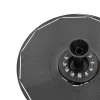 Solarna fontana s LED rasvjetom, 16 cm