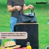 Selektivni separator za bačve s dva pretinca, 140 l, bijeli