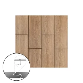 Leziter Sipadan Oak vinilni SPC podni oblog