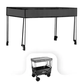 Premium navlaka za ležaljku, siva