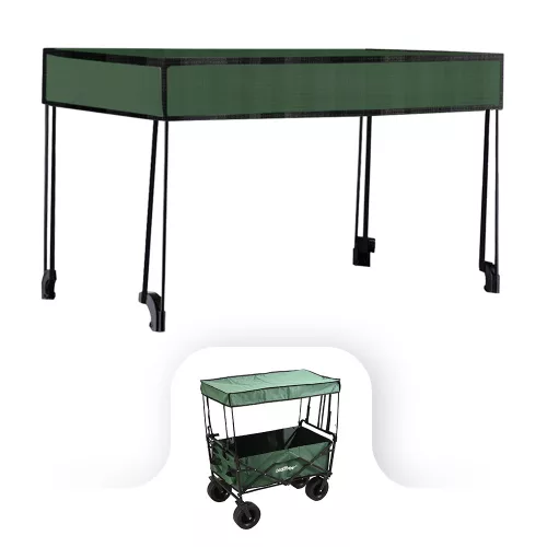 Premium navlaka za ležaljku, zelena