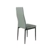 Mezza 4+1 blagovaonski set, sivo-crni