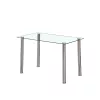 Berna 120 cm kvadratni stakleni stol za kupovinu