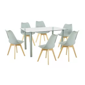 Midori 6+1 blagovaonski set, sivi