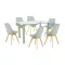 Midori 6+1 blagovaonski set, sivi