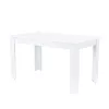 York Standard blagovaonski stol 140x80 cm bijeli
