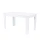 York Standard blagovaonski stol 140x80 cm bijeli