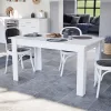 York Standard blagovaonski stol 140x80 cm bijeli