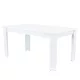York Standard blagovaonski stol 160x90 cm bijeli