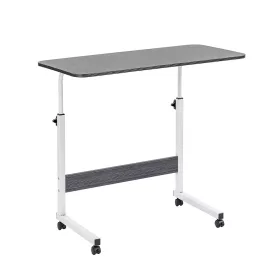 Podesivi stol za laptop 80x40 cm crni