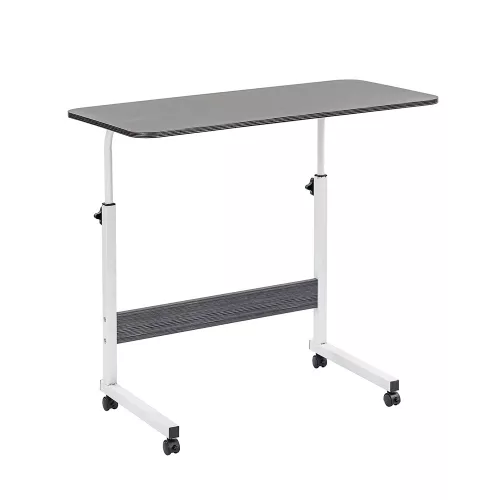 Podesivi stol za laptop 80x40 cm crni