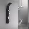 Alegro Black hidromasažni tuš-panel, nehrđajući čelik