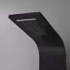 Alegro Black hidromasažni tuš-panel, nehrđajući čelik