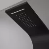 Alegro Black hidromasažni tuš-panel, nehrđajući čelik