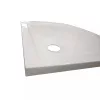 Modena Slim zakrivljena niska akrilna tuš-kada 80x80 cm