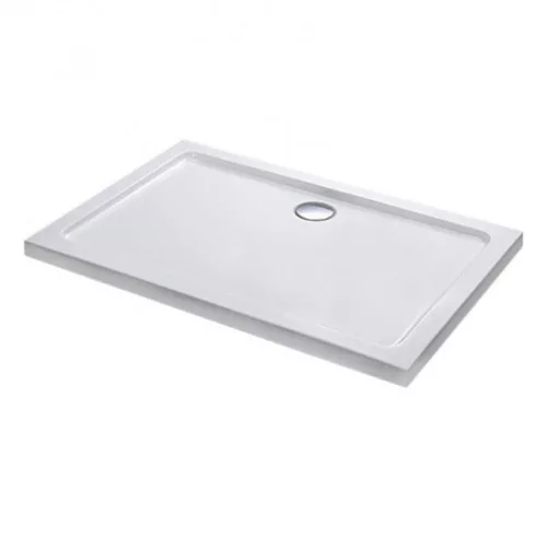 Modena Slim asimetrična akrilna tuš-kada četvrtine kružnog oblika, 80x100 cm
