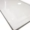 Modena Slim asimetrična akrilna tuš-kada četvrtine kružnog oblika, 80x100 cm